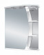 Зеркальный шкаф для ванной Misty Луна 60 левый подсветка 60х72 (Э-Лун02060-01СвЛ)  (Э-Лун02060-01СвЛ)