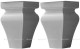 Ножки для мебели Aquanet Валенса, 2 шт (00242965)  (00242965)