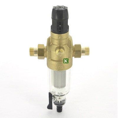 Фильтр механической очистки холодной воды с редуктором давления 100 мкм BWT Protector mini С/R HWS G 3/4" (810549)