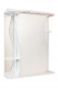 Зеркальный шкафчик Onika Лилия 65 белый, правый, с подсветкой (206511)  (206511)