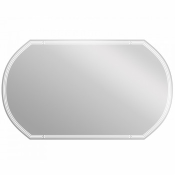 Зеркало подвесное в ванную Cersanit Led 090 Design 120 KN-LU-LED090*120-d-Os с подсветкой с подогревом