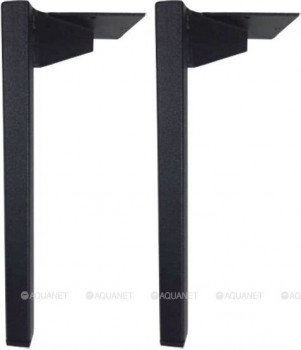 Ножки для мебели Aquanet Nova черный, 2 шт (00243731)