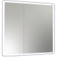 Зеркальный шкаф в ванную Reflection Chill 800х800 RF2315CH с подсветкой белый матовый  (RF2315CH)