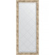 Зеркало настенное Evoform ExclusiveG 153х63 BY 4134 с гравировкой в багетной раме Прованс с плетением 70 мм  (BY 4134)