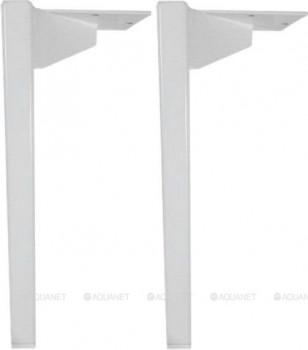 Ножки для мебели Aquanet Nova белый, 2 шт (00243730)