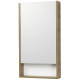 Зеркальный шкаф в ванную Aquaton Сканди 45 1A252002SDZ90 белый дуб рустикальный  (1A252002SDZ90)