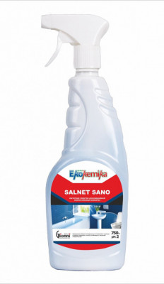 Ekokemika Salnet Sano концентрированное кислотное средство для чистки раковин, унитазов, писсуаров и др., 0.75 л