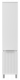 Шкаф пенал Misty Brevita Enfida 35 универсальный правый белый ENF-05035-010P  (ENF-05035-010P)