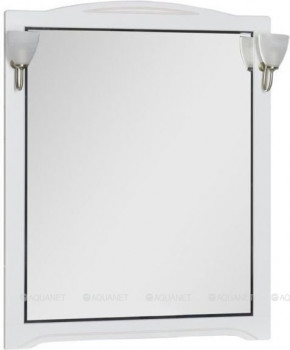 Зеркало в ванную Aquanet Луис 90 белый подвесное (00173220)