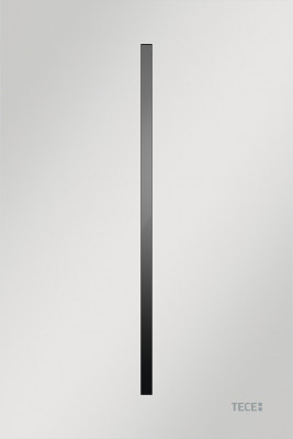 Лицевая панель смыва для писсуара, материал пластик FENIX NTM®, серый-камень Grigio Efeso TECEfilo-Velvet (9242086)