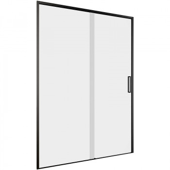 Душевая дверь Aquanet Pleasure Evo AE65-N130-BT 130 312539 пр-ль черный стекло прозрачное