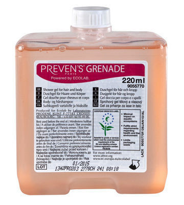 Ecolab Prevens Paris Grenade жидкий гель-шампунь для тела и волос с экстрактом граната