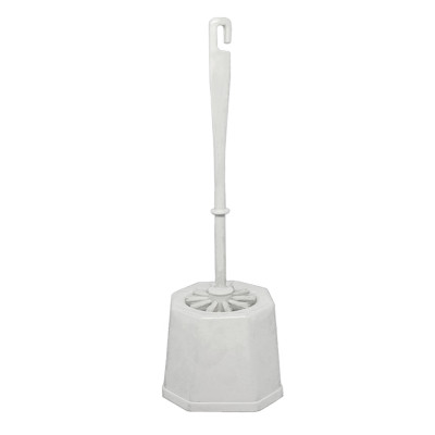 Щетка санитарная, напольная, пластмассовая, белая малютка MERIDA С31Д.2