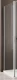 Боковая стенка душевого ограждения Allen Brau Priority 100х200 см, стекло прозрачное, профиль серебро браш (3.31020.BA)  (3.31020.BA)