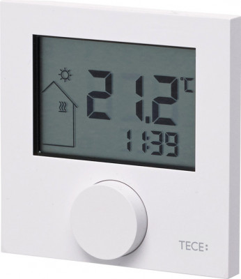 Комнатный термостат TECEfloor с ЖК-дисплеем, RT-D 24 Standard (77410036)