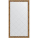 Зеркало напольное Evoform ExclusiveG Floor 200х110 BY 6354 с гравировкой в багетной раме Виньетка античная бронза 85 мм  (BY 6354)