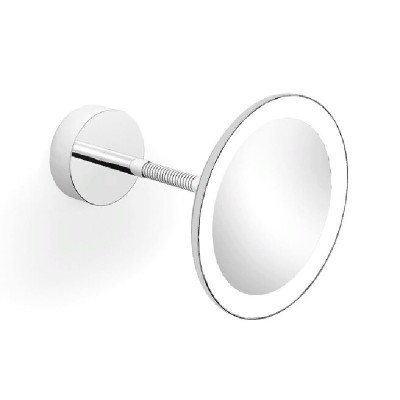 Косметическое зеркало настенное Langberger 71285 с подсветкой хром 200x260x200 мм