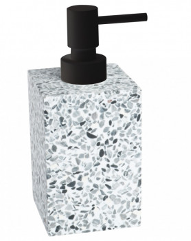Дозатор для жидкого мыла FIXSEN Punto (FX-200-1), цвет серый - черный