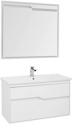 Мебель для ванной Aquanet Модена 100 белый подвесная (00199303)