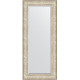 Зеркало настенное Evoform Exclusive 150х65 BY 3556 с фацетом в багетной раме Виньетка серебро 109 мм  (BY 3556)