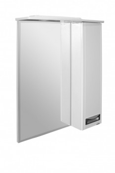 Зеркальный шкаф в ванну навесной с подсветкой MIXLINE Альфа-61 правый (529002)