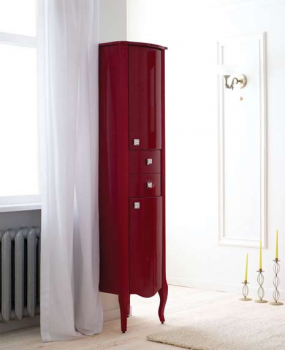 Аллигатор-мебель Royal Комфорт А(М) (цвет бордо)  пенал для ванной, МДФ