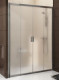 Душевая дверь раздвижная Ravak Blix BLDP4-170 белый / транспарент 0YVV0100Z1  (0YVV0100Z1)
