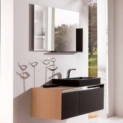Armadi Art Moderno Carnavale CR126 комплект мебели для ванной, дуб/антрацит, 126 см