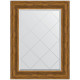 Зеркало настенное Evoform ExclusiveG 91х69 BY 4118 с гравировкой в багетной раме Травленая бронза 99 мм  (BY 4118)