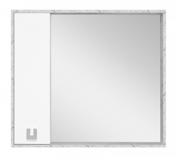 Зеркальный шкаф для ванной Misty Мия 90 левое 90х80 (П-Ми03090-01Л)