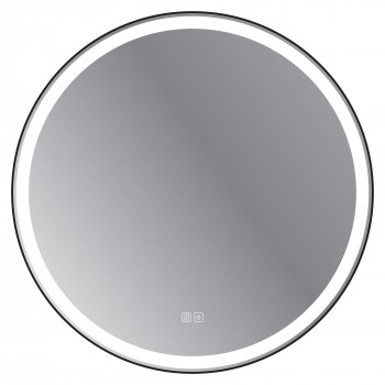 Зеркало Cezares Cadro 70 кругое с подсветкой и подогревом (CZR-SPC-CADRO-700-LED-TCH-WARM)