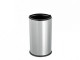Урна Primanova круглая (8 л) с пластиковым контейнером, 33.5х20.5х20.5 см нержавеющая сталь D-20583  (D-20583)