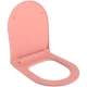 Сиденье для унитаза с микролифтом Ambassador Abner 102T20901S розовый матовый  (102T20901S)
