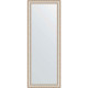 Зеркало настенное Evoform Definite 145х55 BY 3110 в багетной раме Версаль серебро 64 мм  (BY 3110)