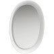 Зеркало в ванную Laufen New Classic 50 4.0607.0.085.000.1 с подсветкой белое округлое  (4.0607.0.085.000.1)