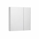 Зеркальный шкаф Roca UP 80 см белый глянец ZRU9303017  (ZRU9303017)