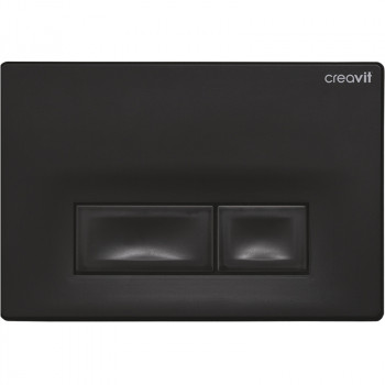 Клавиша смыва Creavit Ore GP3002.01 черная матовая пластик