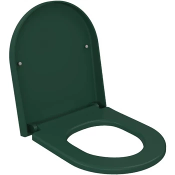 Сиденье для унитаза с микролифтом Ambassador Abner 102T20701 зеленый матовый