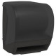 Пластиковый автоматический диспенсер для рулонных полотенец черный Nofer 04004.2.N  (04004.2.N)